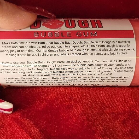 Bubble Bath Play Dough - Bubble Gum - Picture 2 of 2